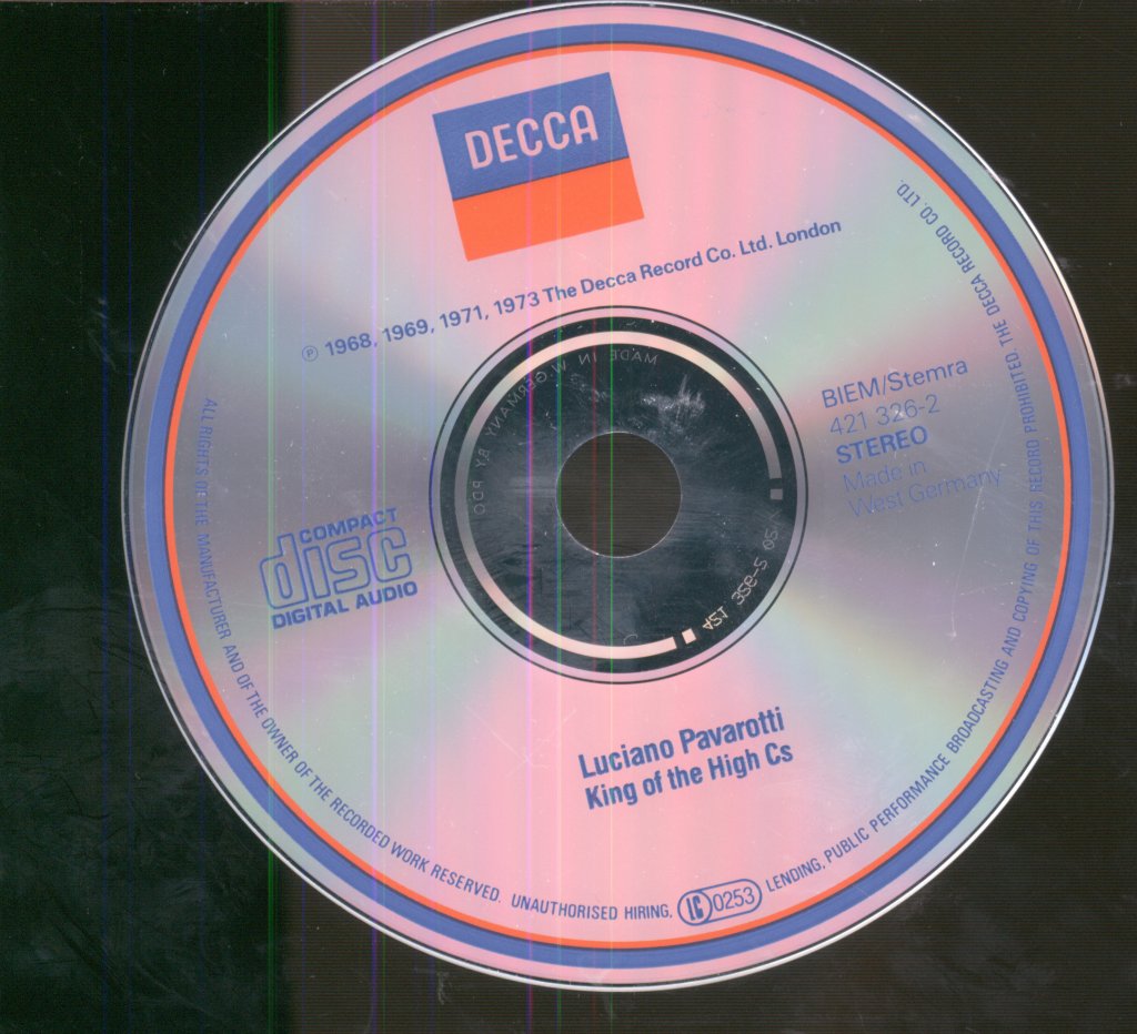 Luciano Pavarotti - King Of The High Cs - Cd