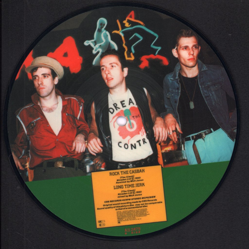 Clash - Rock The Casbah - 7 Inch