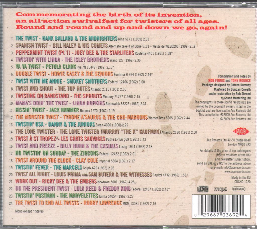 Various Artists - Land Of 1000 Dances - All Twistin' Edition - Cd