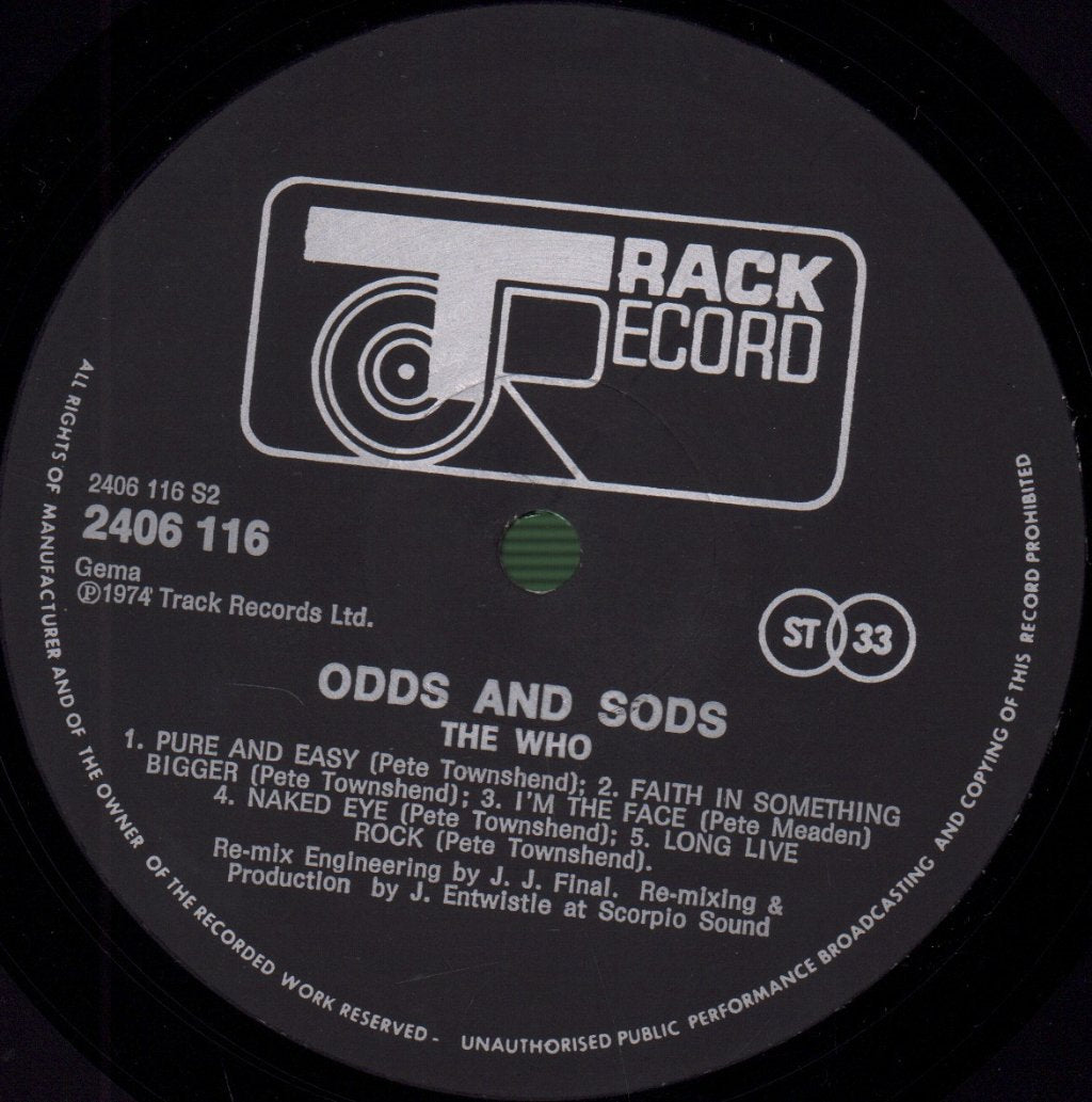 Who - Odds & Sods - Lp