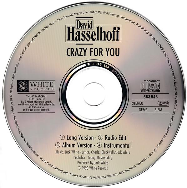 David Hasselhoff - Crazy For You - Cd