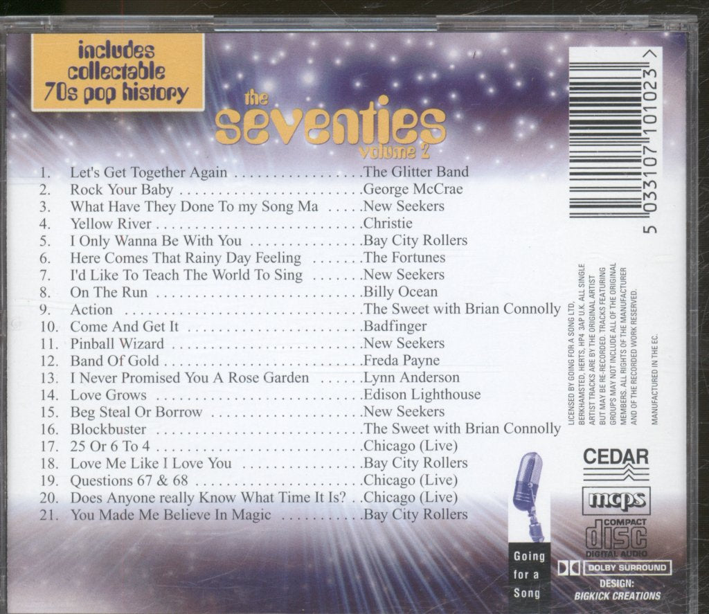 Various Artists - Seventies Volume 2 - Cd