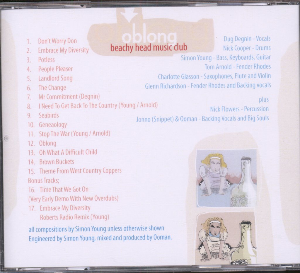 Beachy Head Music Club - Oblong - Cdr