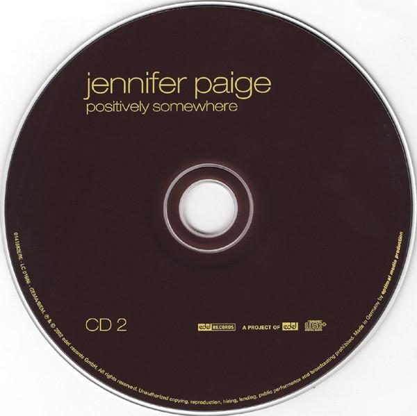 Jennifer Paige - Positively Somewhere - Cd