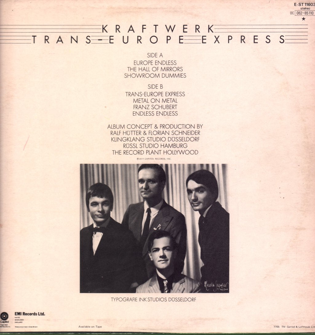 Kraftwerk - Trans Europe Express - Lp