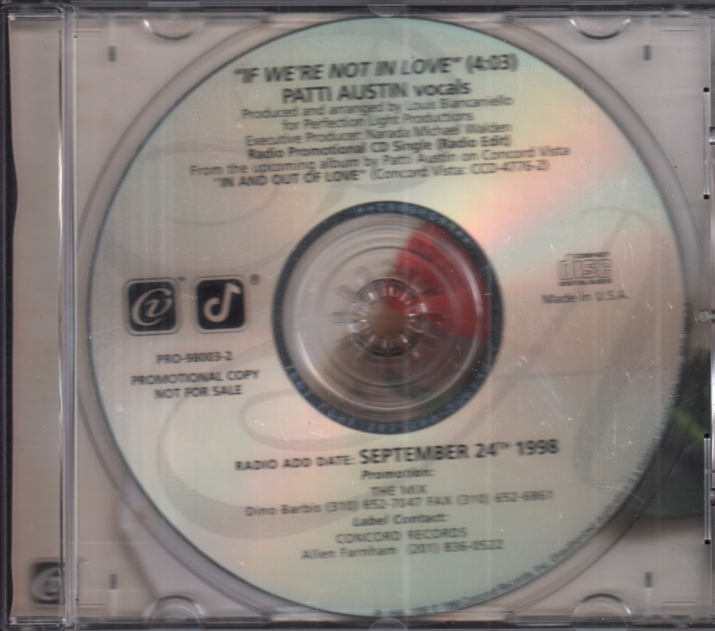 Patti Austin - if we're not in love - Cd