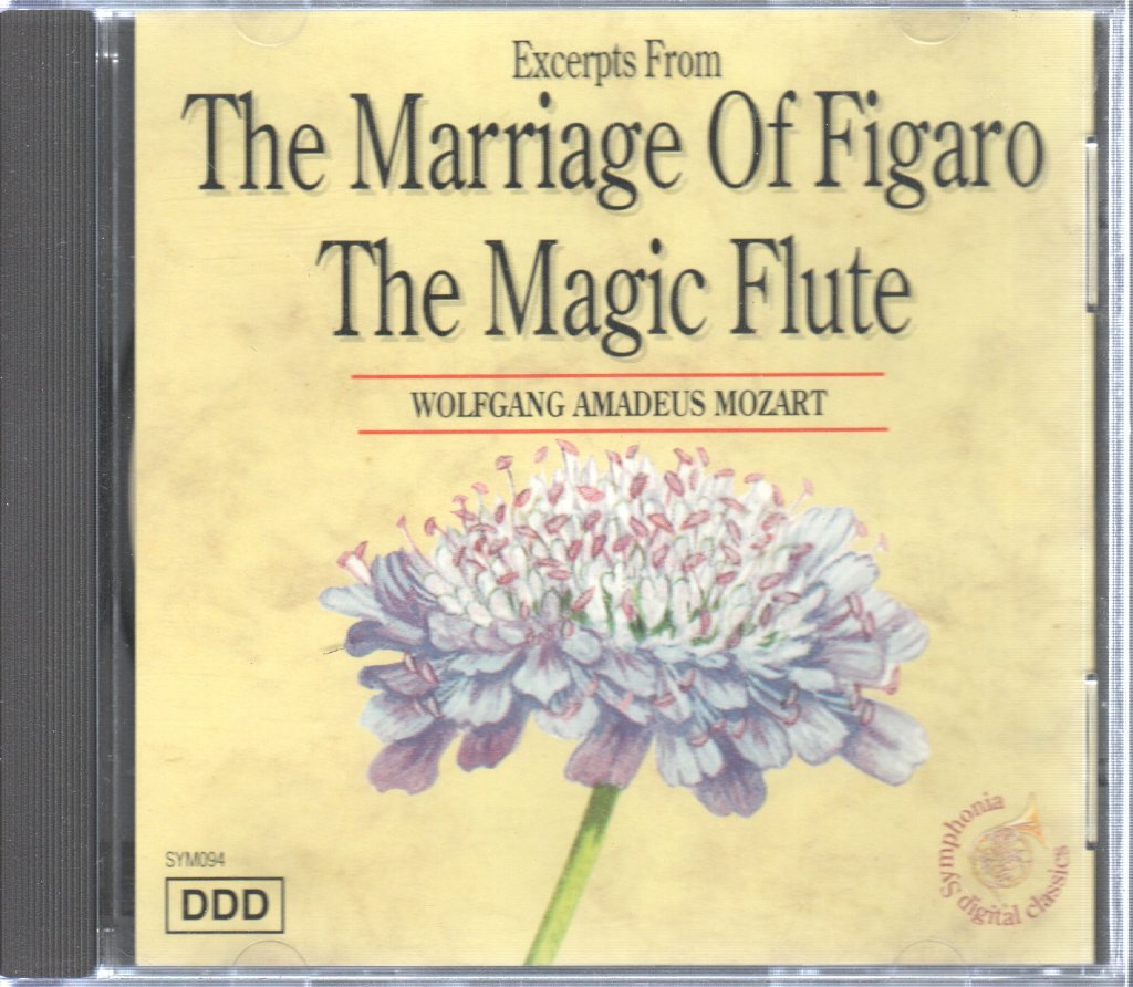 Wolfgang Amadeus Mozart - Marriage Of Figaro / The Magic Flute - Cd