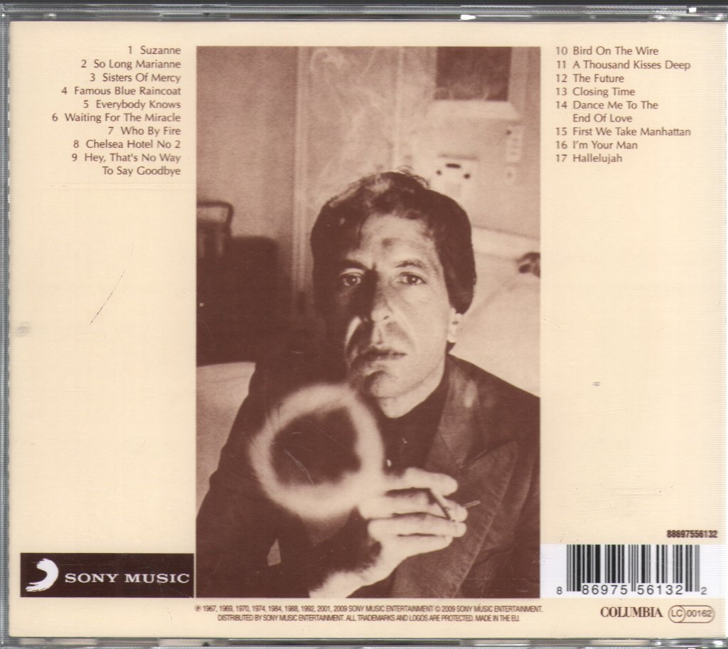 Leonard Cohen - Greatest Hits - Cd