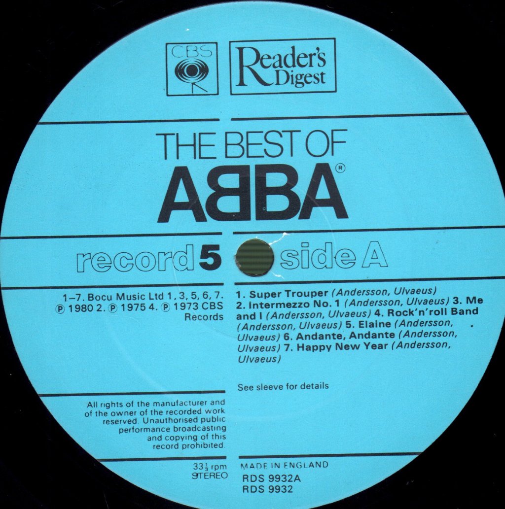 ABBA - Best Of ABBA - Lp Set