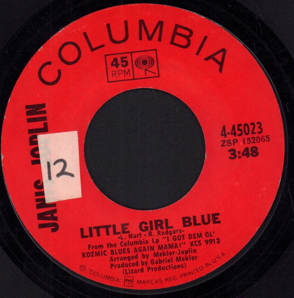 Janis Joplin - Kozmic Blues - 7 Inch