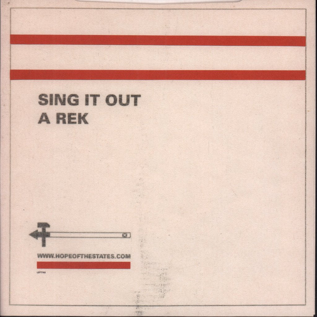 Hope Of The States - Sing It Out - 7 Inch