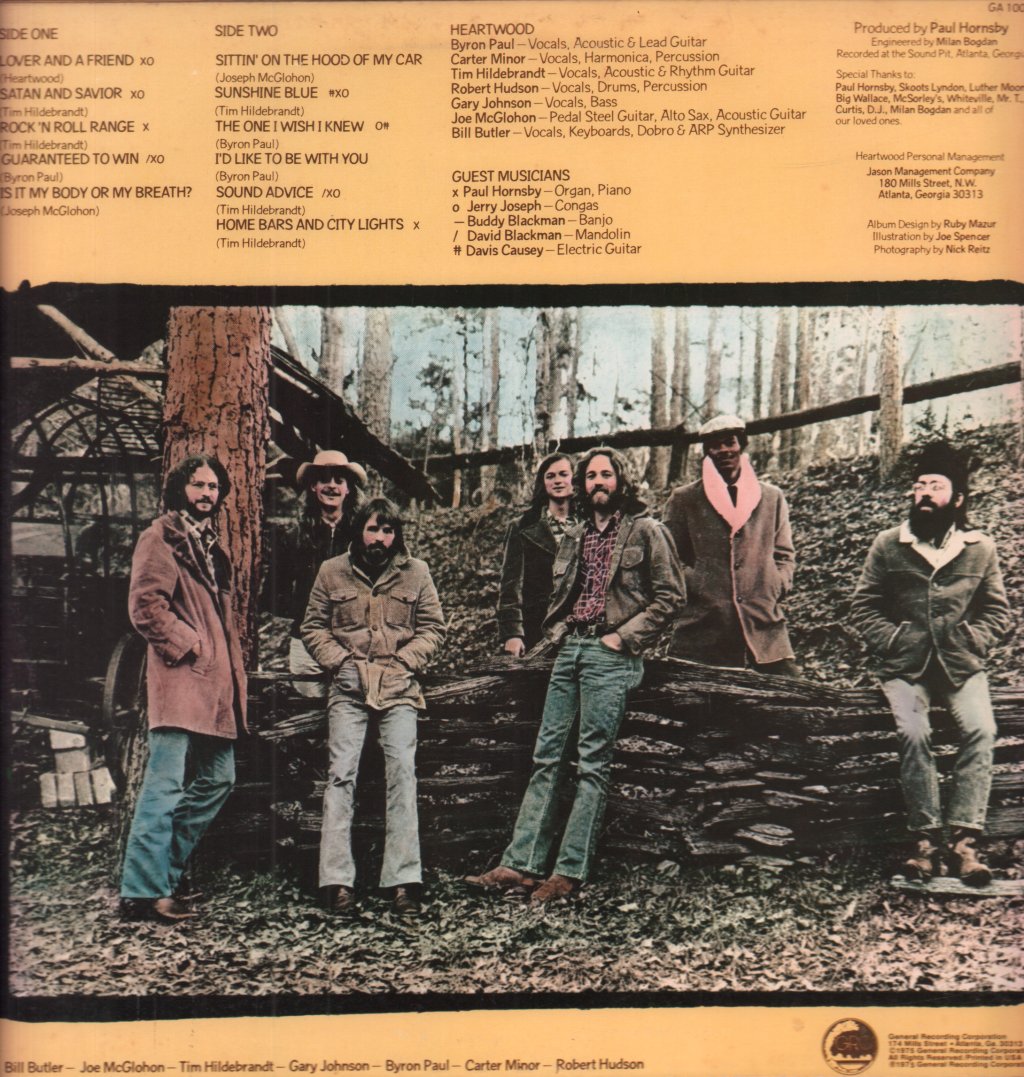 Heartwood - Nothin Fancy - Lp