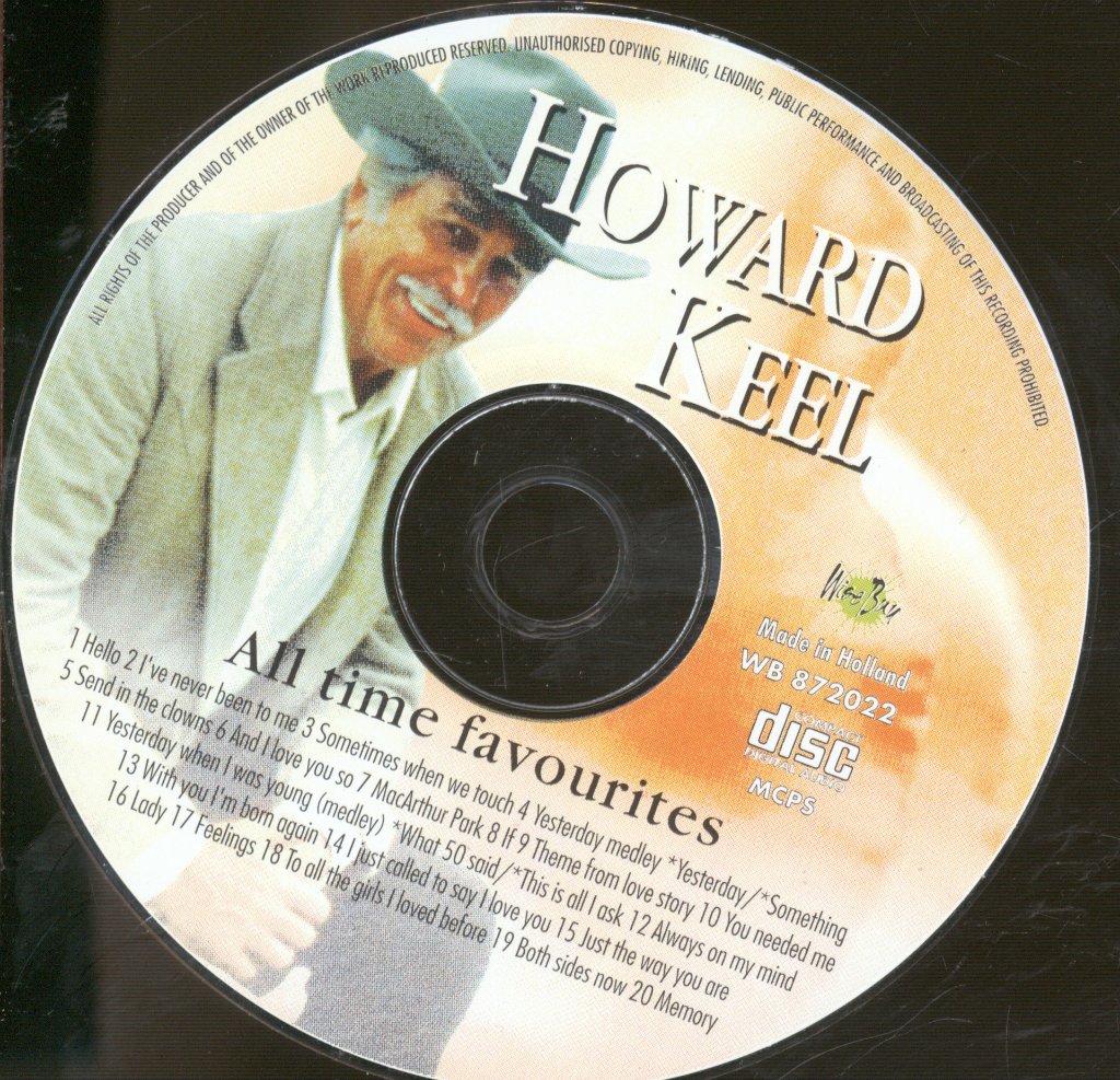 Howard Keel - All Time Favourites - Cd