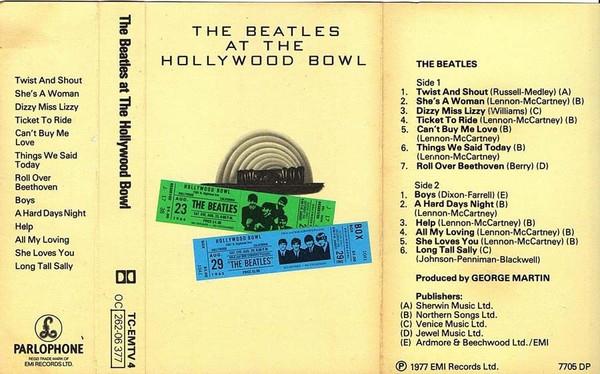 Beatles - Beatles At The Hollywood Bowl - Cassette