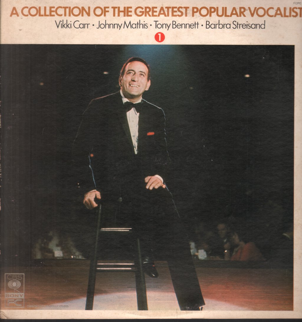 Various Artists - A Collection Of The Greatest Popular Vocalists 1 - Double Lp