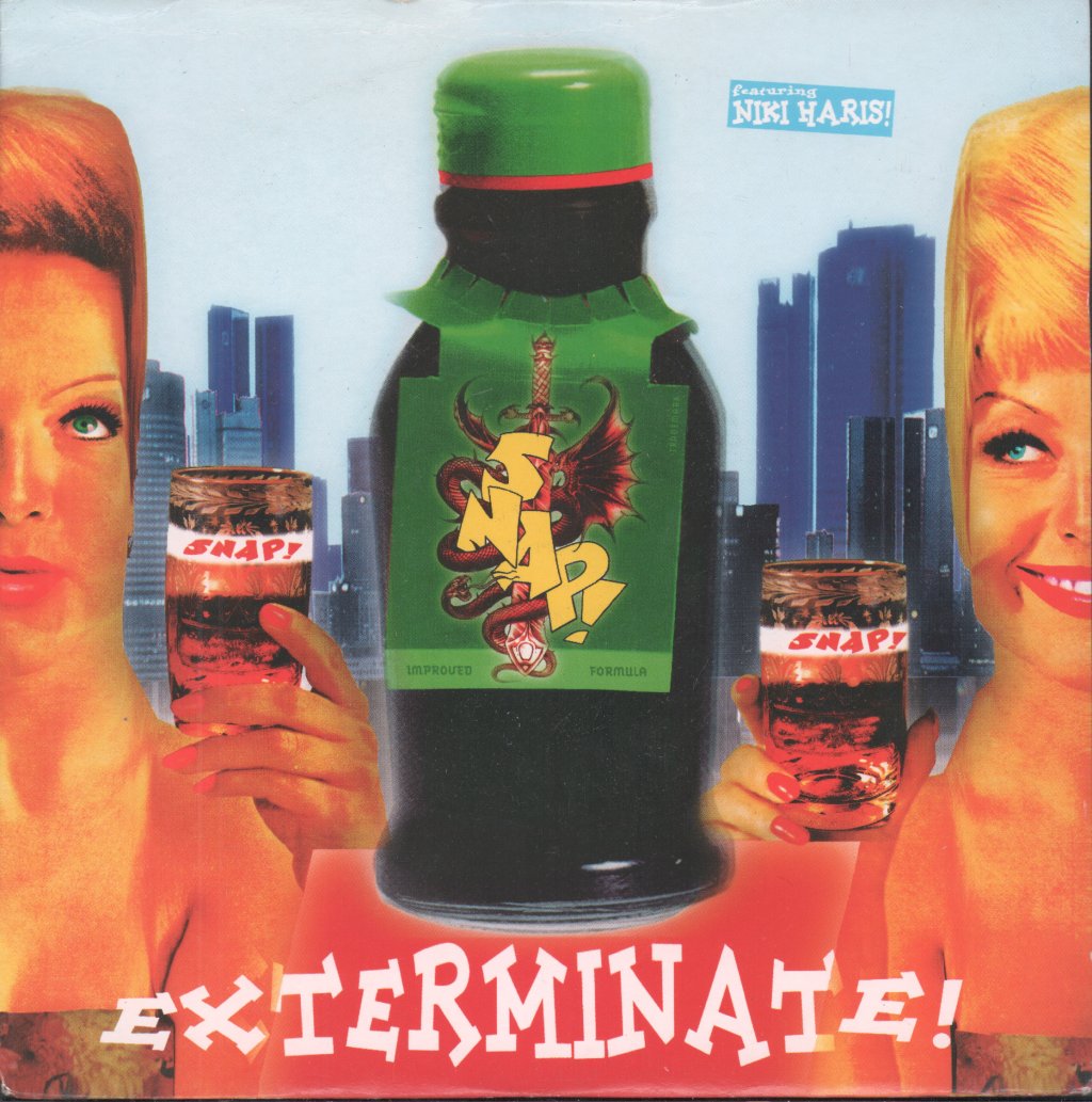 snap featuring niki haris - Exterminate - 7 Inch