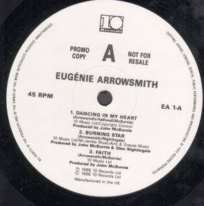 Eugenie Arrowsmith - Dancing In My Heart - 12 Inch