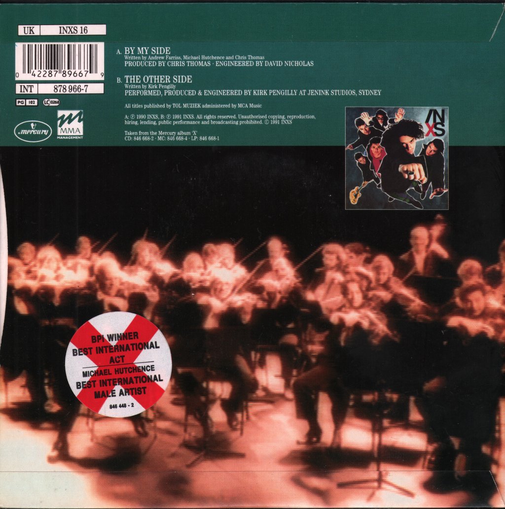 INXS - By My Side - 7 Inch