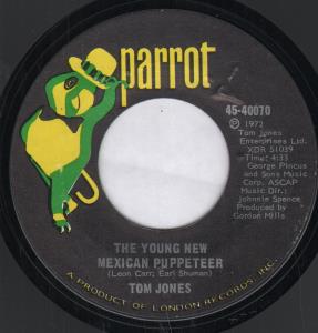 Tom Jones - Young New Mexican Puppeteer - 7 Inch