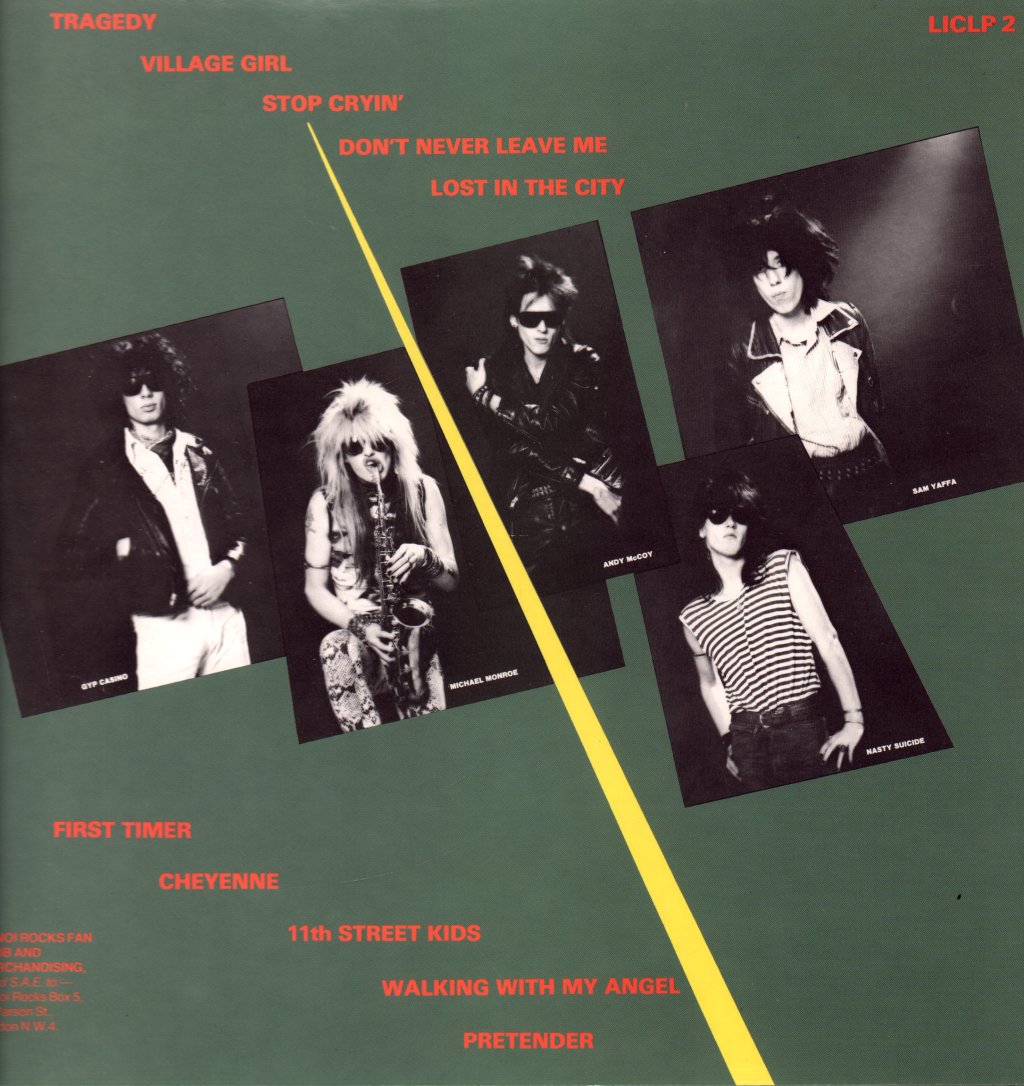 Hanoi Rocks - Bangkok Shocks, Saigon Shakes, Hanoi Rocks - Lp