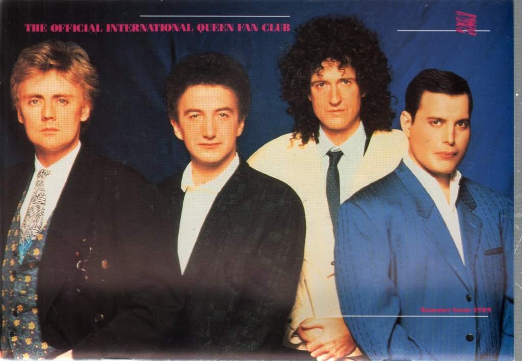 Queen - Official International Queen Fan Club Summer Issue 1989 - Fanzine