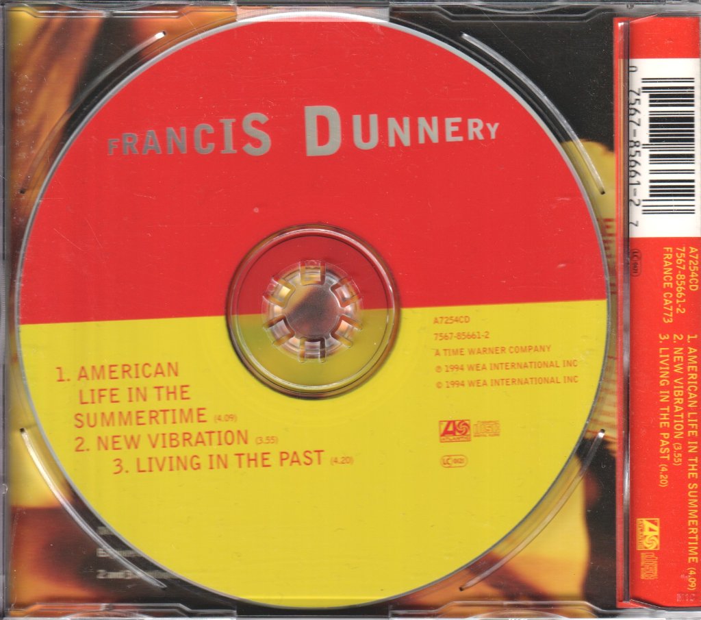 Francis Dunnery - American Life In The Summertime - Cd