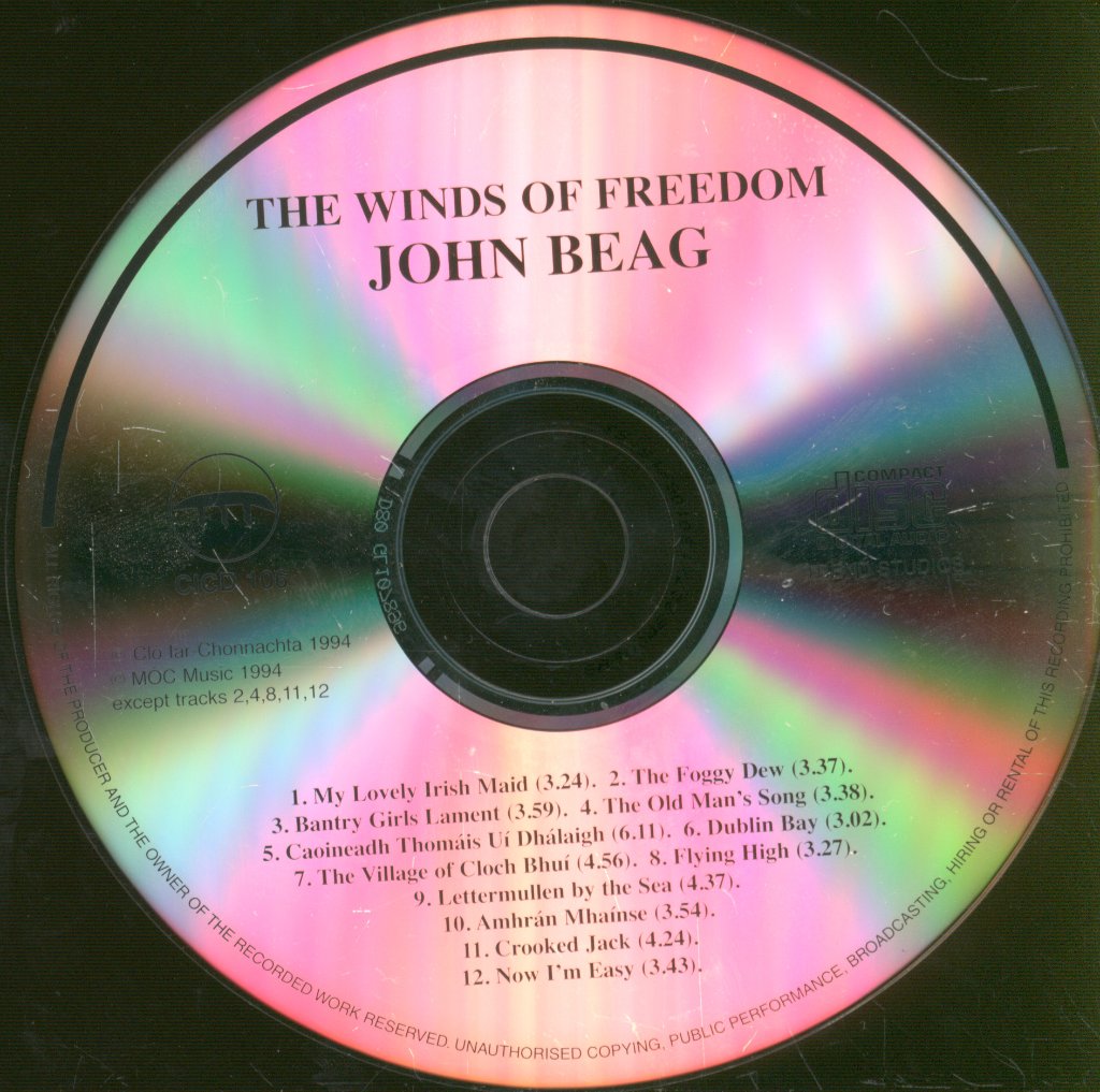 John Beag - Winds Of Freedom - Cd