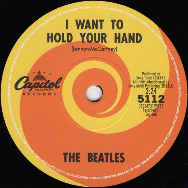 Beatles - I Want To Hold Your Hand - 7 Inch