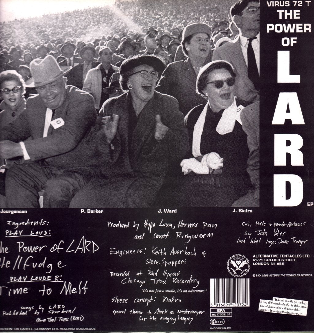 Lard - Power Of Lard - 12 Inch