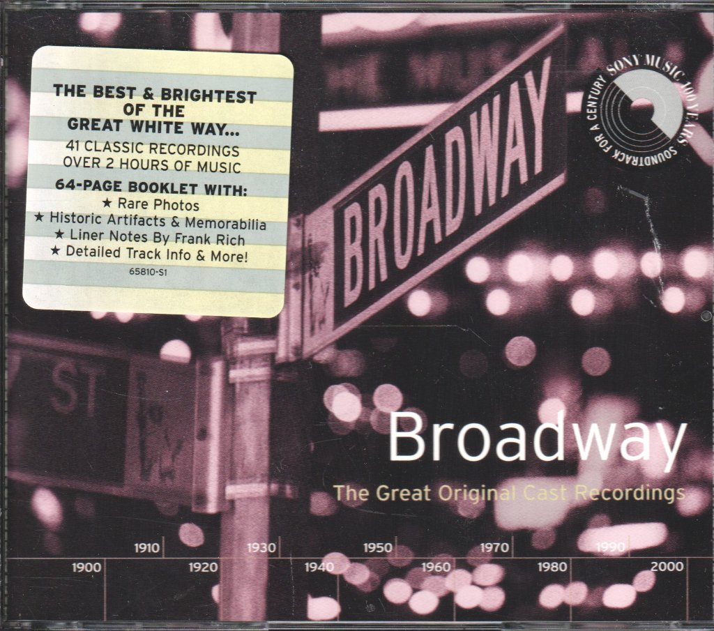 Various Artists - Broadway The Great Original Cast Recordings - Double Cd
