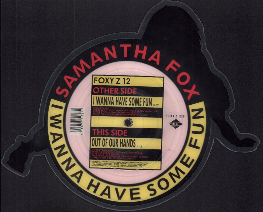 Samantha Fox - I Wanna Have Some Fun - 7 Inch