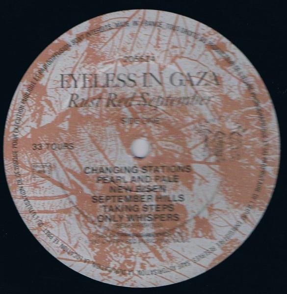 Eyeless In Gaza - Rust Red September - Lp