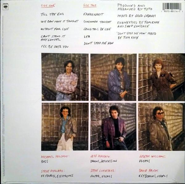 Toto - Fahrenheit - Lp
