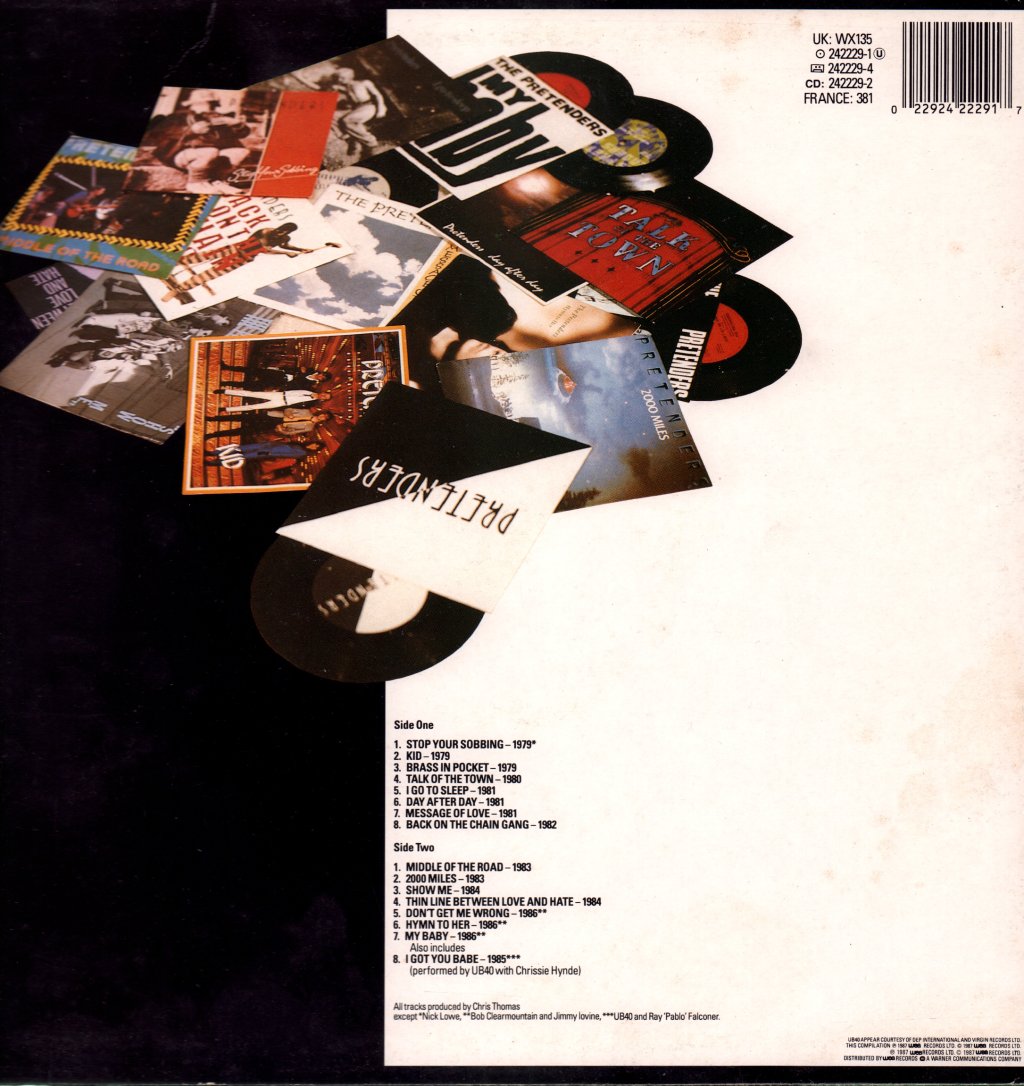 Pretenders - Singles - Lp