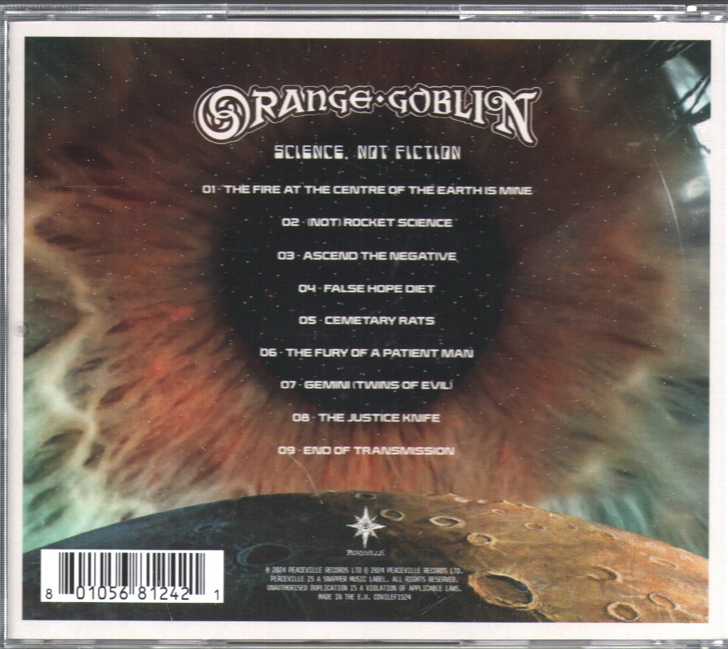 Orange Goblin - Science, Not Fiction - Cd