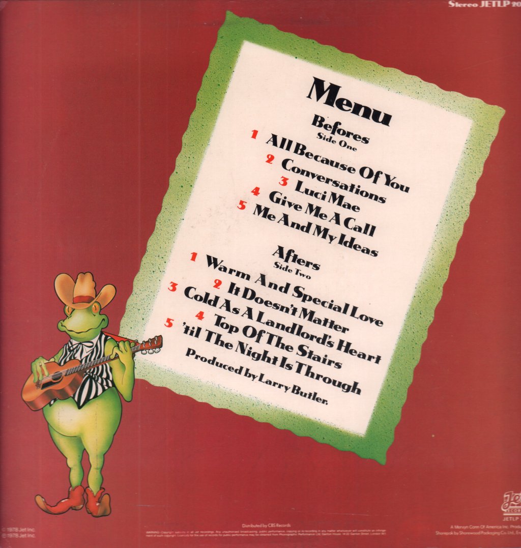 Raymond Froggatt - Southern Fried Frog - Lp