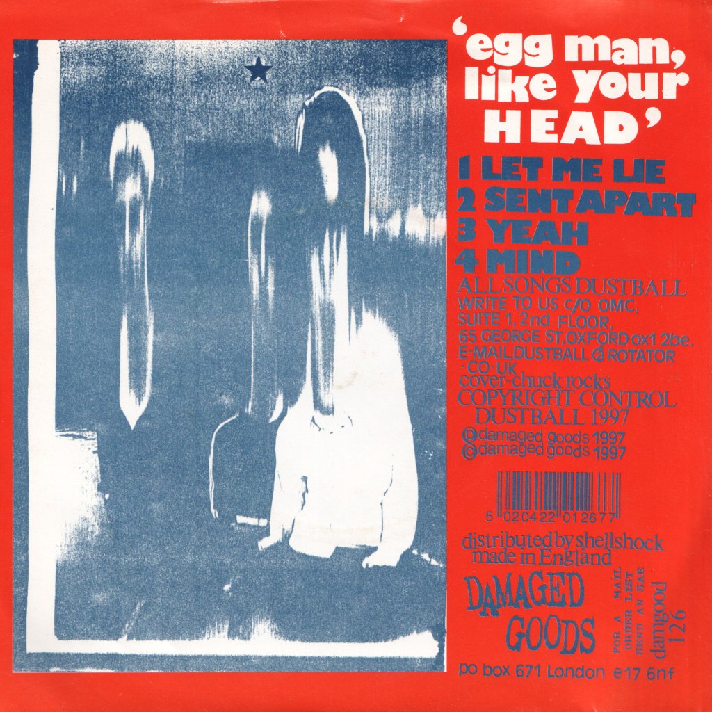 Dustball - Eggman Like Your Head - 7 Inch