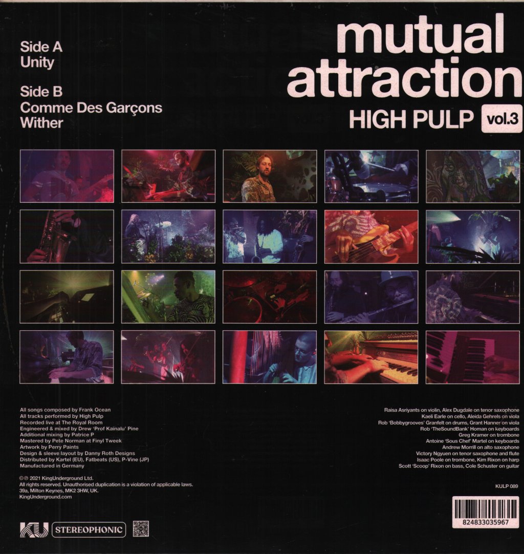 High Pulp - Mutual Attraction vol. 3 - Lp