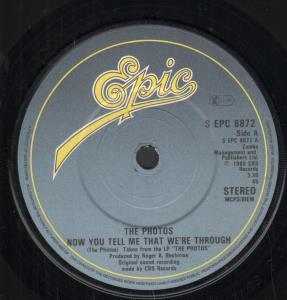 Photos - Now You Tell Me That We're Through - 7 Inch