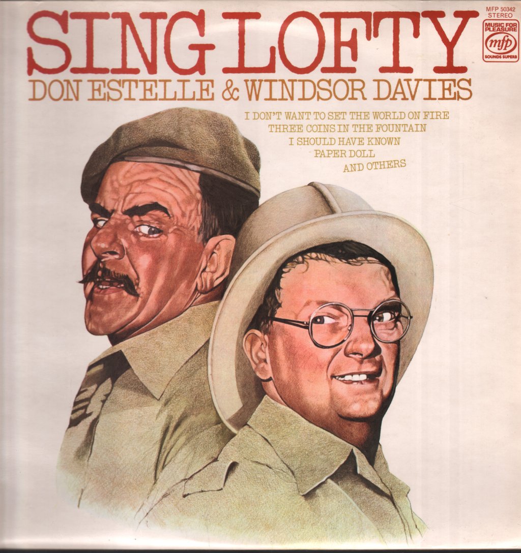 Don Estelle And Windsor Davies - Sing Lofty - Lp