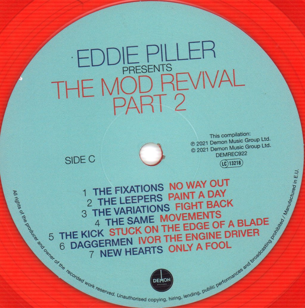 Various Artists - Eddie Piller Presents The Mod Revival (Part 2) - Double Lp