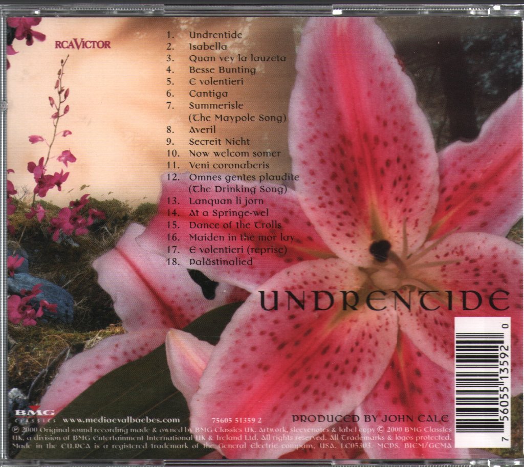 Mediæval Bæbes - Undrentide - Cd