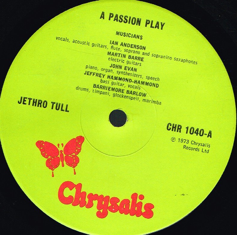 Jethro Tull - A Passion Play - Lp