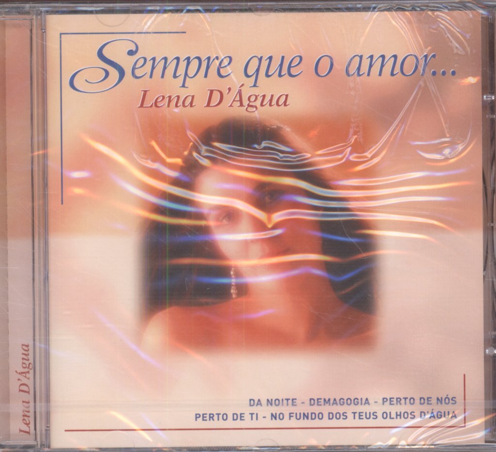 Lena D'Água - Sempre Que O Amor... - Cd
