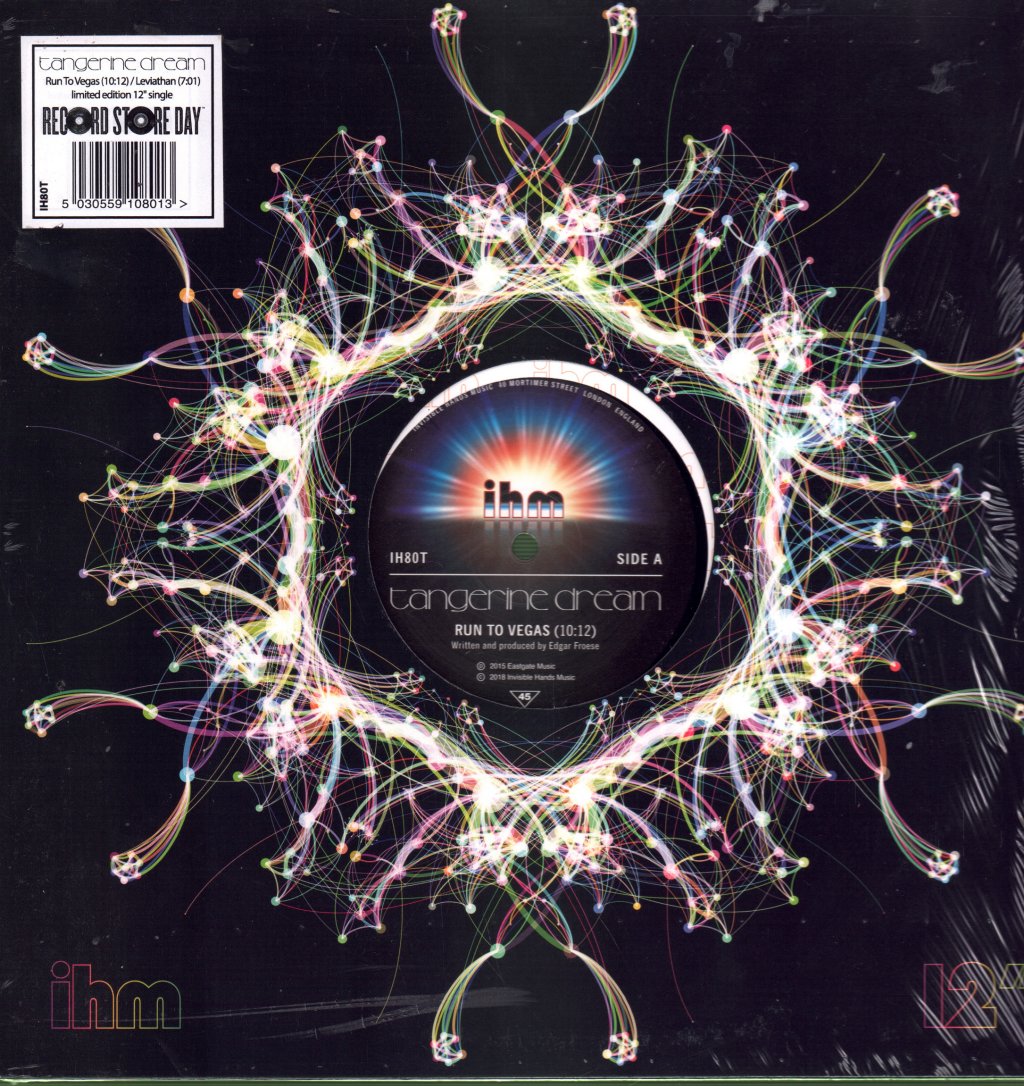 Tangerine Dream - Run To Vegas / Leviathan - 12 Inch