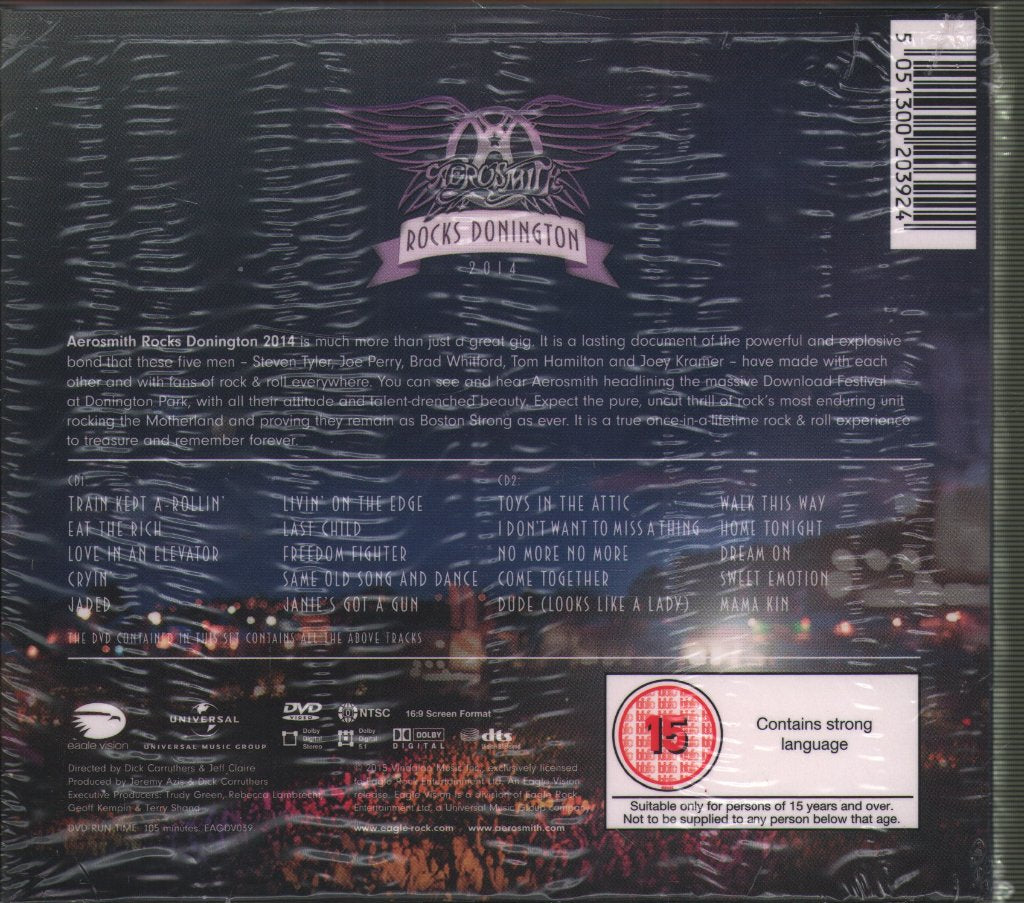 Aerosmith - Rocks Donington 2014 - Cd/Dvd
