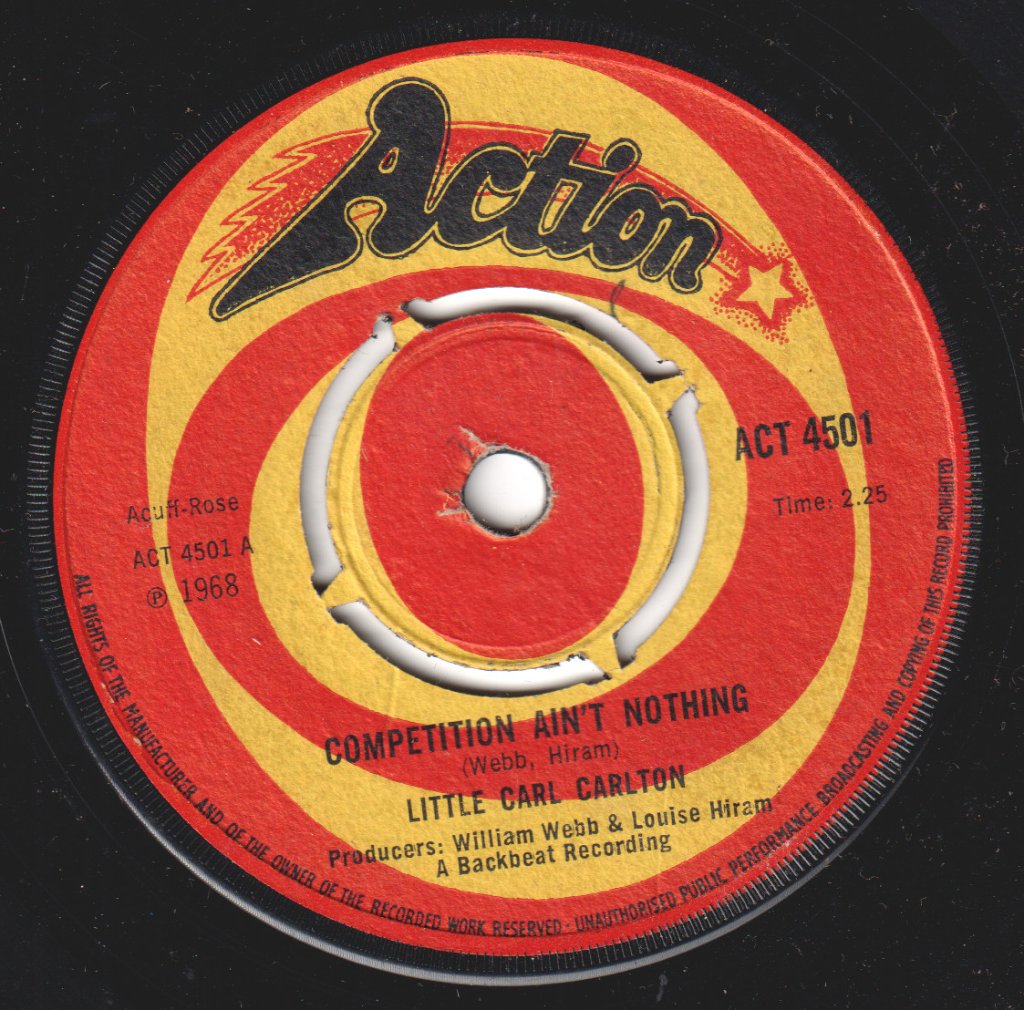 Carl Carlton - Competition Ain't Nothing - 7 Inch