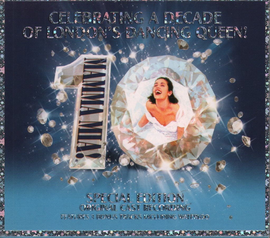 Mamma Mia original cast - Mamma Mia! - The Smash Hit Musical Based On Songs Of ABBA "Celebrating A Decade Of London's Dancing Queen! 10 Mamma Mia!" - Cd