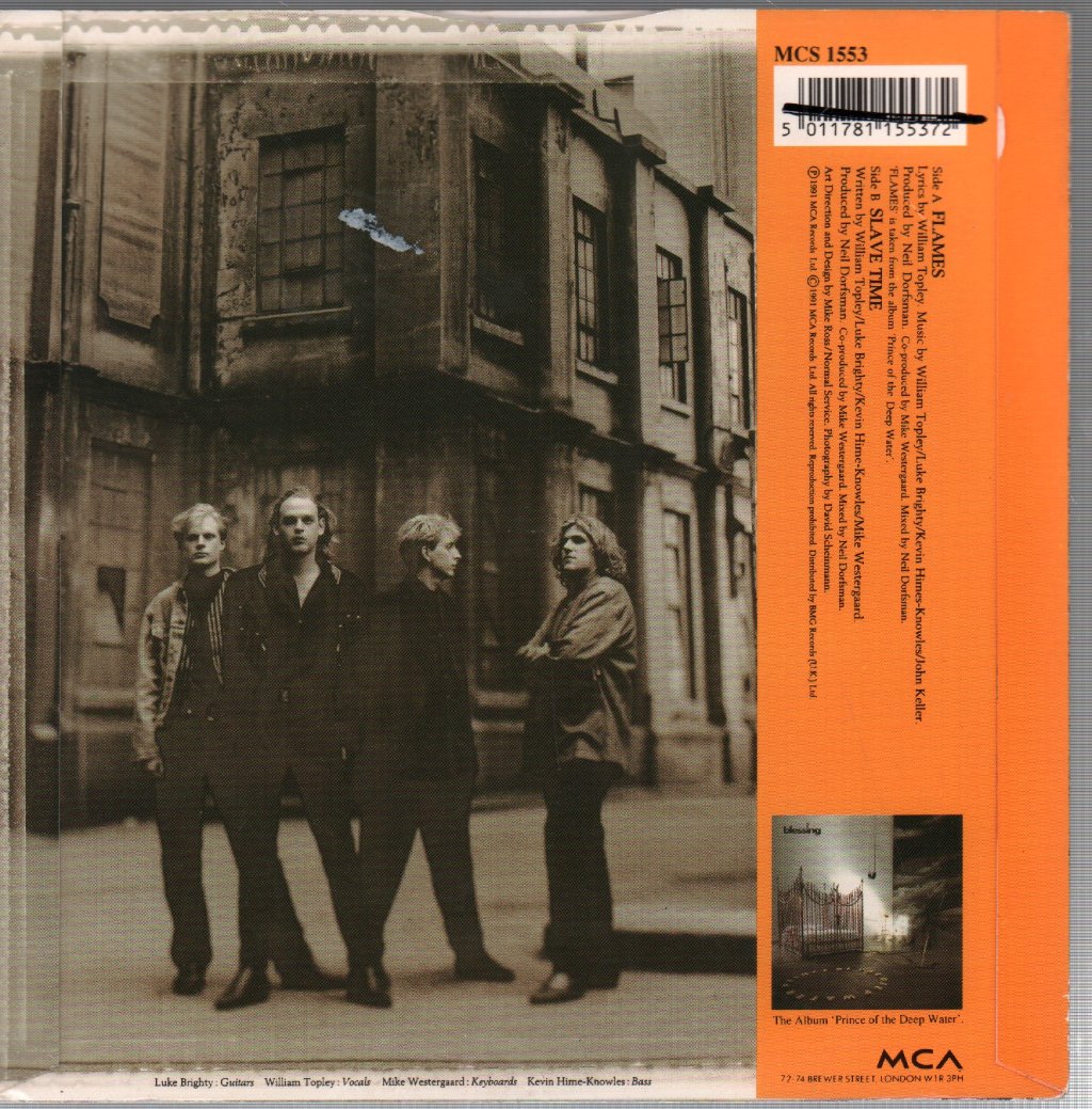 Blessing - Flames - 7 Inch