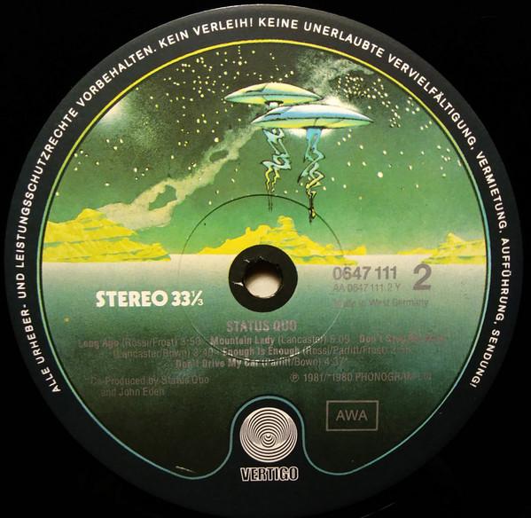 Status Quo - Status Quo - Lp